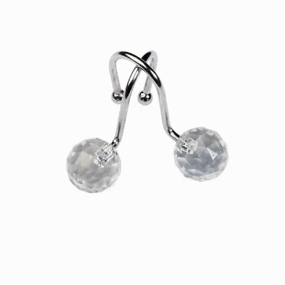 Zenna Home Crystal Ball Shower Hooks NEW Never Rust 12 Pack